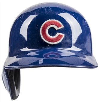 2015 Anthony Rizzo Game Used Chicago Cubs Batting Helmet (MLB Authenticated)